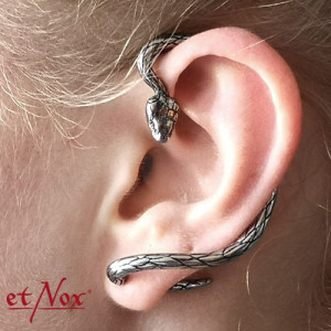 Cercel pe ureche ear wrap Sarpe Incolacit - pentru urechea stanga 5cm - Img 3