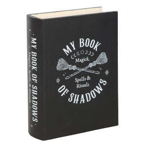 Cutie bijuterii in forma de carte My Book of Shadows 21 cm - Img 2