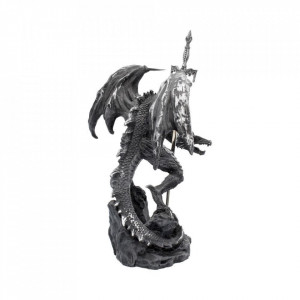 Cutit deschis corespondenta Sabia dragonului negru 22.5 cm - Img 3