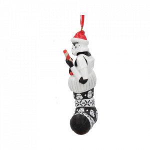 Decoratiune cu agatatoare licenta Star Wars - Stormtrooper In Ciorap 11.5 cm - Img 6