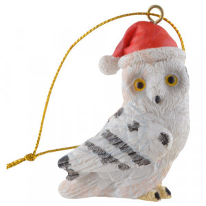 Decoratiune pentru bradul de Craciun - Bufnita 6 cm - Img 8