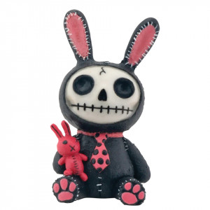 Figurina de colectie Furrybones - Black Bun Bun