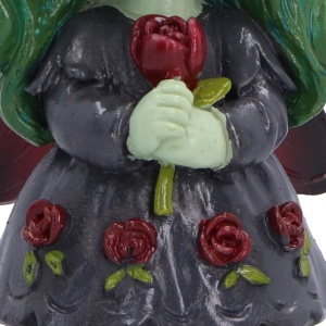 Figurina de colectie zana gotica Elaria 8,2 cm - Spirit Fairies - Img 6
