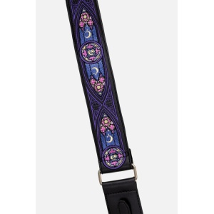 Geanta de umar din piele intoarsa ecologica cu broderie Luminile nordului - Img 5