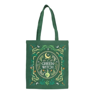 Geanta tote bag Green Witch - Img 2