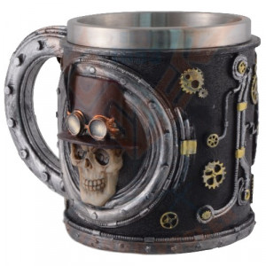 Halba Craniu Steampunk 14cm - Img 2