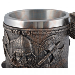 Halba viking Drakkar ( bronz) 15 cm - Img 6