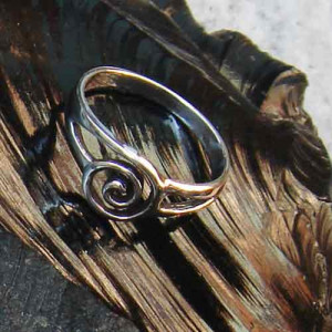 Inel argint Spirala 3mm - Img 3