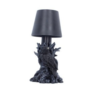 Lampa LED Corb Nevermore – decor gotic fantasy iluminat, 25 cm