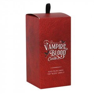Lumanare inalta gotica Victorian Vampire - Sangele vampirului 15.2 cm - Img 4
