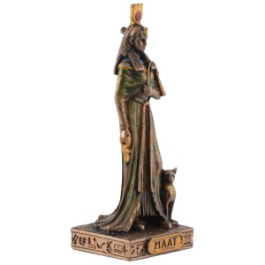 Mini statueta mitologica zeita egipteana Maat 9 cm - Img 3