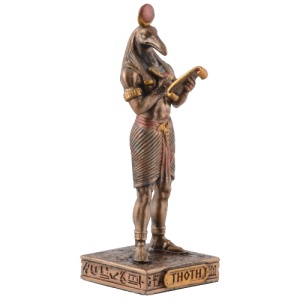 Mini statueta mitologica zeul egiptean Thoth 9 cm - Img 3
