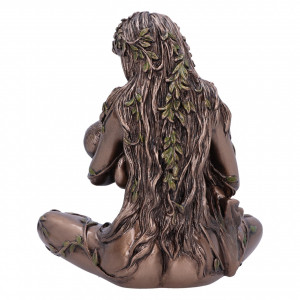 Mini statueta zeita Pamantului Gaia cu Bebelusul in Brate 11 cm - Img 2