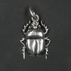 Pandantiv argint Scarabeu 3cm