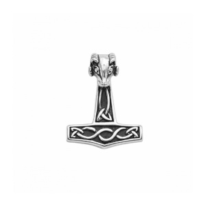 Pandantiv Ciocanul lui Thor (Mjolnir) din Otel Inoxidabil 304 – Talisman Protectie si Forta, 31 mm