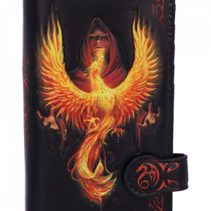 Portofel lung embosat Inaltarea Phoenixului - Anne Stokes - 19 cm - Img 5