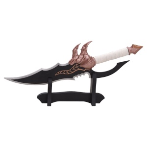 Pumnal decorativ cu suport Solo Leveling - Sung Jinwoo (Kasaka's Venom Fang ) 32.5 cm - Img 2