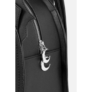 Rucsac gotic din piele ecologica cu efect 3D de vitraliu Fractured Light - Img 6