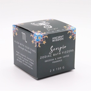 Set 2 bombe de baie artizanale cu mesaj ascuns Zodiac - Scorpion - Img 2