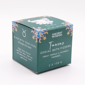 Set 2 bombe de baie artizanale cu mesaj ascuns Zodiac - Taur - Img 2