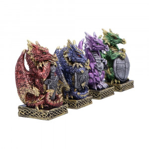 Set 4 statuete dragonei - Defend the Hoard 10 cm - Img 4