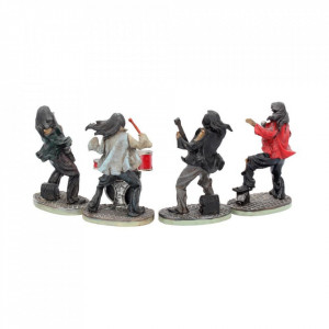 Set 4 statuete Formatia Rock Mortala 10 cm - Img 5