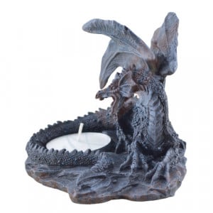 Set doua suporturi lumanari Dragon