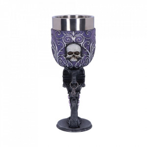 Set pocale craniu Deaths Desire 19 cm - Img 3