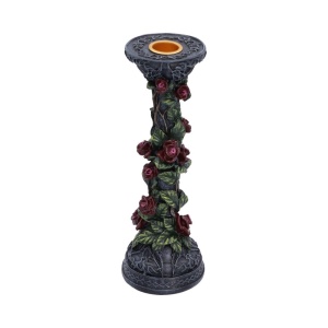 Sfesnic gotic cu trandafiri rosii Scarlet Rose 20,4 cm - Nemesis Now - Img 2
