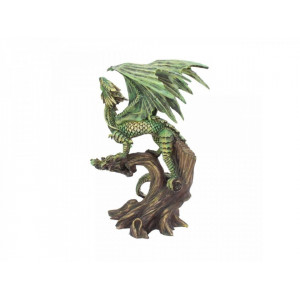 Statueta Age of Dragons - Dragon de padure adult - Anne Stokes - 24cm - Img 3