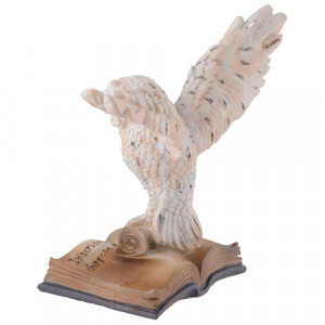 Statueta bufnita polara Intelepciunea Iernii 16 cm - Img 2