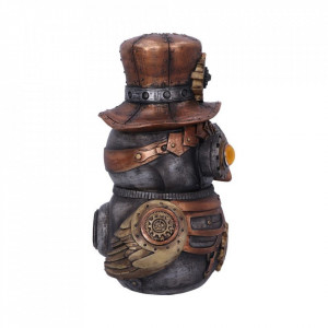 Statueta bufnita steampunk Hootle 23 cm - Img 4
