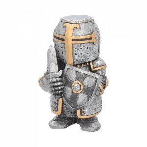 Statueta cavaler medieval Sir Defendalot 11 cm - Img 1