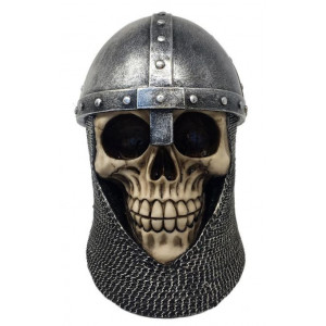 statueta craniu Cavaler Medieval