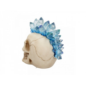 Statueta craniu cu cristale Crystal Hawk 18cm - Img 3