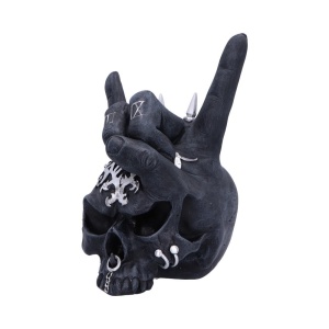 Statueta craniu Horns Up 17.5cm - Img 4