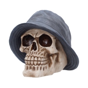 Statueta Craniu Mad For It – decor gotic si decor fantasy, 13.5 cm - Img 2
