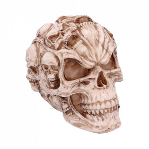 Statueta craniu Suflete Pierdute 18cm - Img 1
