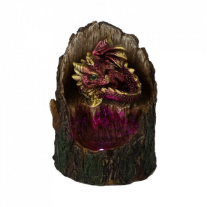 Statueta cu led dragon Arboreal Hatchling - rosu 10cm - Img 1