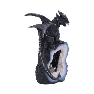 Statueta Dragon Crystal Keeper ( Shadow ) – decor fantasy collector 20.8 cm - Img 4