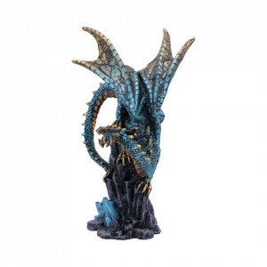 Statueta dragon Hear me Roar (albastru) 14cm - Img 2