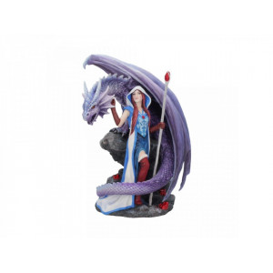 Statueta Dragonul Vrajitor - Anne Stokes - 24 cm