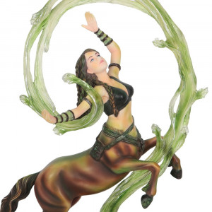 Statueta Elemental Magic - Vrajitoarea Pamantului, Anne Stokes 26.5 cm - Img 4