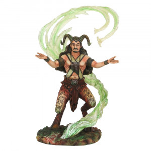 Statueta Elemental Magic - Vrajitorul Pamantului, Anne Stokes 22 cm