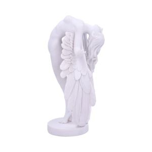 Statueta Inger Alb „Eliberarea Ingerului” din Rasina Pictata Manual – 26.5 cm - Img 4
