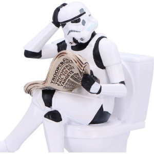 Statueta licenta Star Wars - Stormtrooper Pooper Trooper 14cm - Img 2