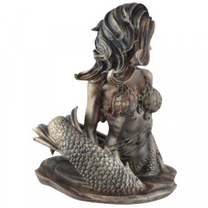 Statueta mitologica Sirena - Invitation 19cm - Img 5