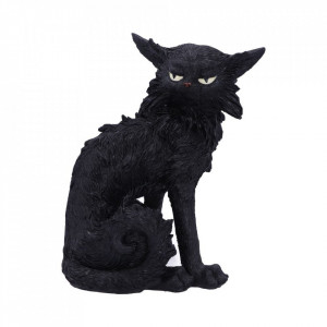 Statueta pisica neagra Salem 19.6 cm
