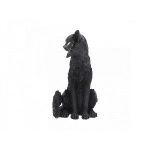 Statueta pisica neagra Salem 33 cm - Img 2