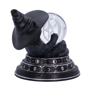 Statueta pisicuta cu glob de cristal si pentagrama Cult Cuties Purrah's Fortune 12.2cm - Img 4